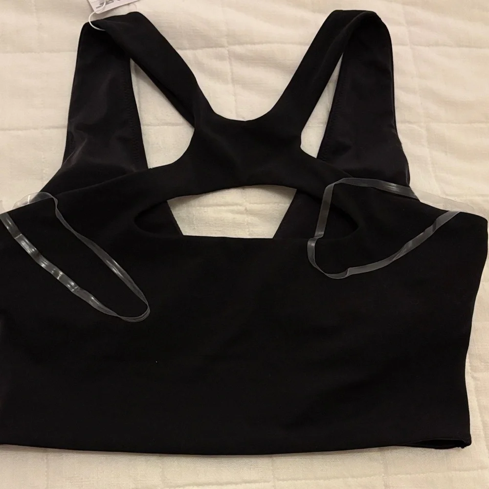 Lululemon Black Racerback Bralette - Women sport’s bra - Picture 6 of 6